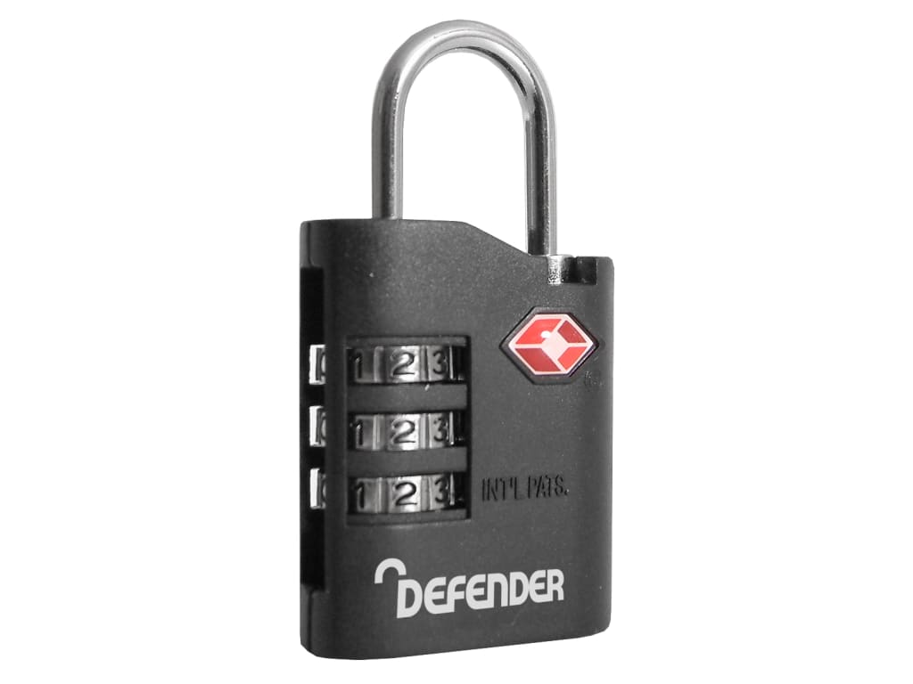 TSA Combination Padlock 35mm                                                    