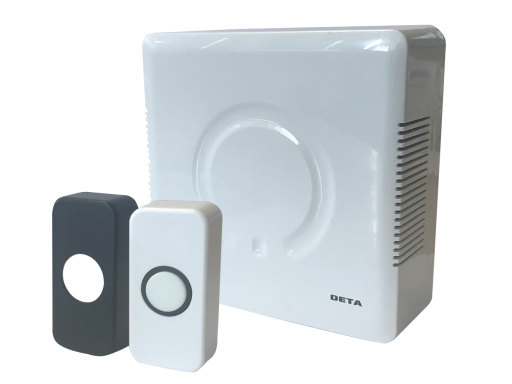 Wired Door Bell Chime and Push Kit                                              