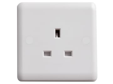Unswitched Socket 1-Gang 13A                                                    