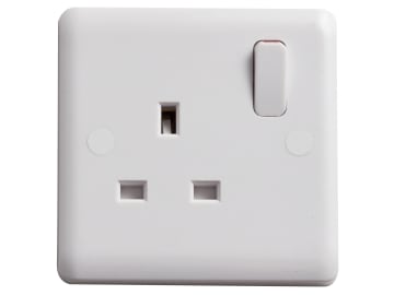 Switched Socket 1-Gang 13A                                                      