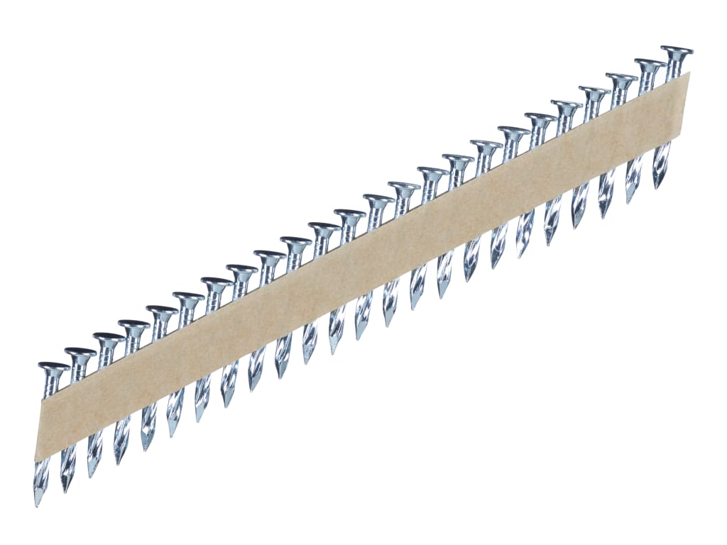 Galvanised Metal Connector Twist Nail 3.4 x 35mm (Pack 1000)                    
