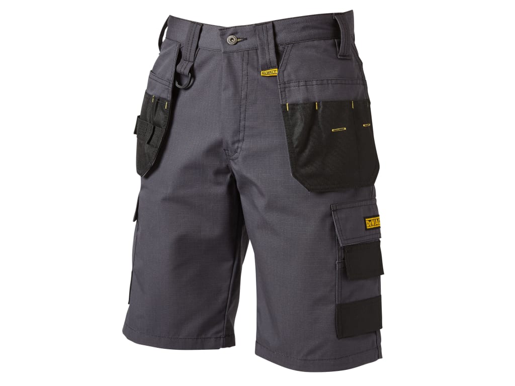 Cheverley Lightweight Grey Polycotton Shorts Waist 30in                         