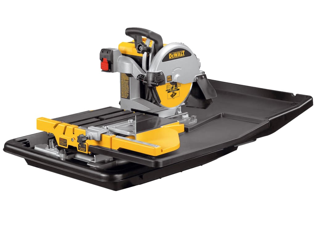 D24000 Wet Tile Saw with Slide Table 1600W 240V                                 
