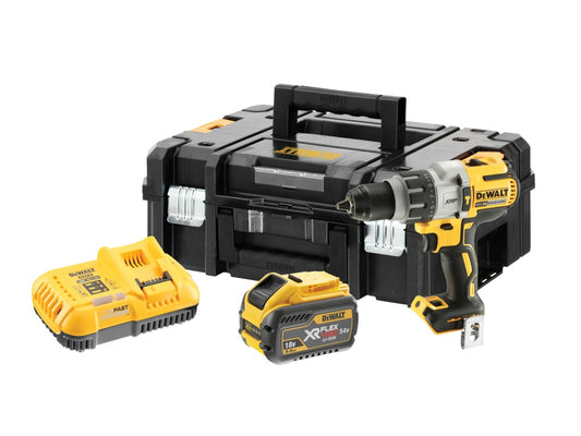DCD996X1 XR Brushless Combi Drill 18V 1 x 9.0/3.0Ah FlexVolt Li-ion             