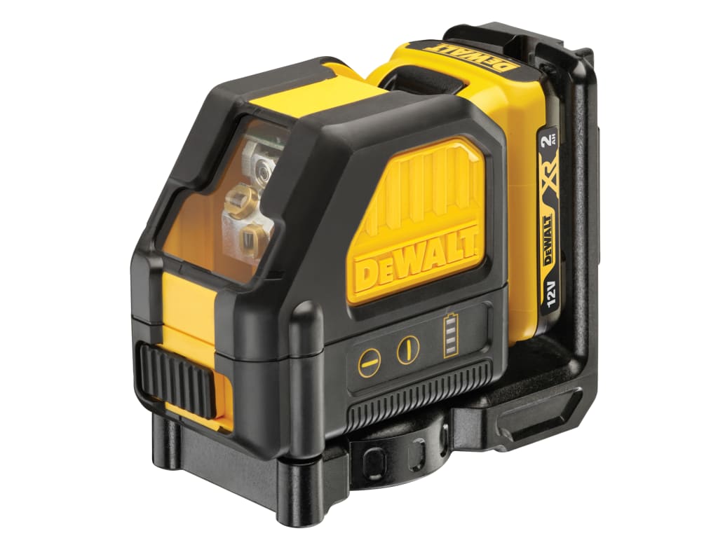 DCE088D1R Self-Levelling Red Cross Line Laser 12V 1 x 2.0Ah Li-ion              