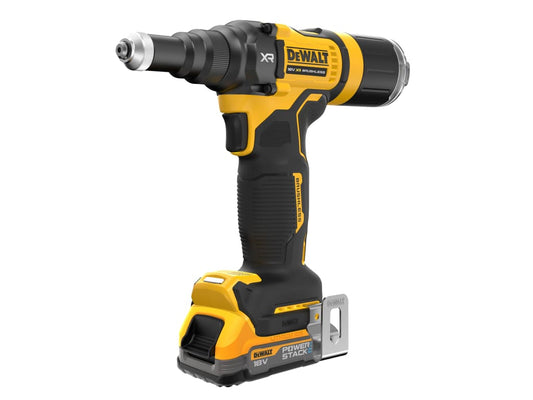 DCF403E1T XR 3/16in Brushless Riveter 1 x 1.7Ah POWERSTACK™ Li-ion              
