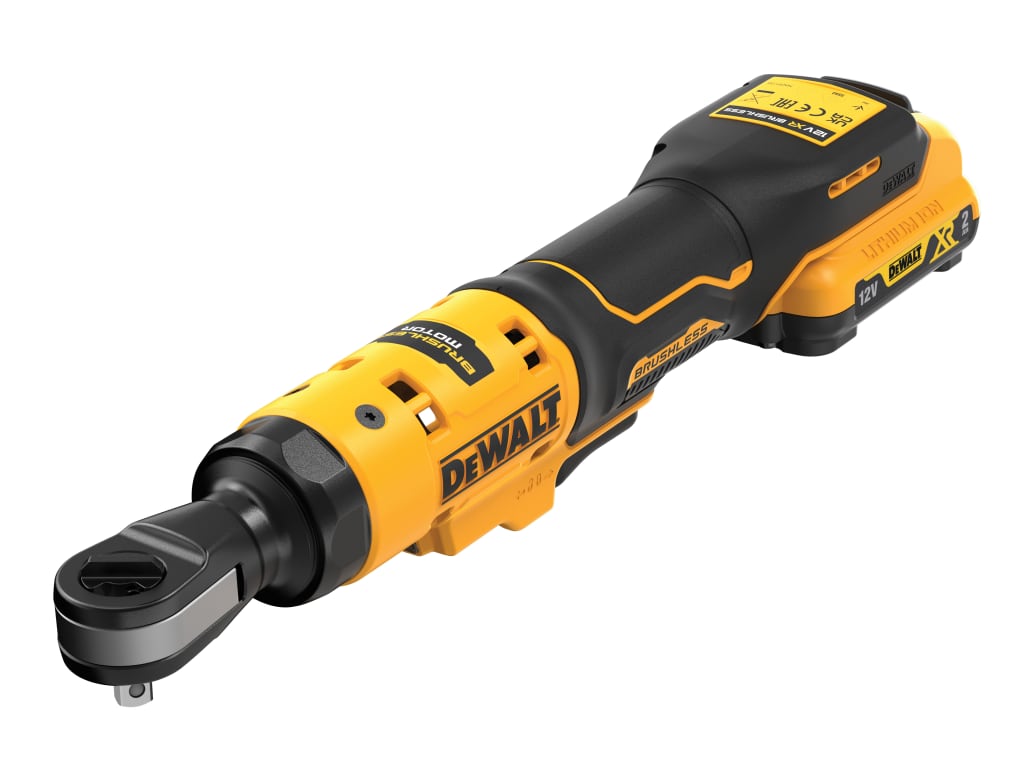 DCF504D1 XR 1/4in Open Head Ratchet 12V 1 x 2.0Ah Li-ion                        