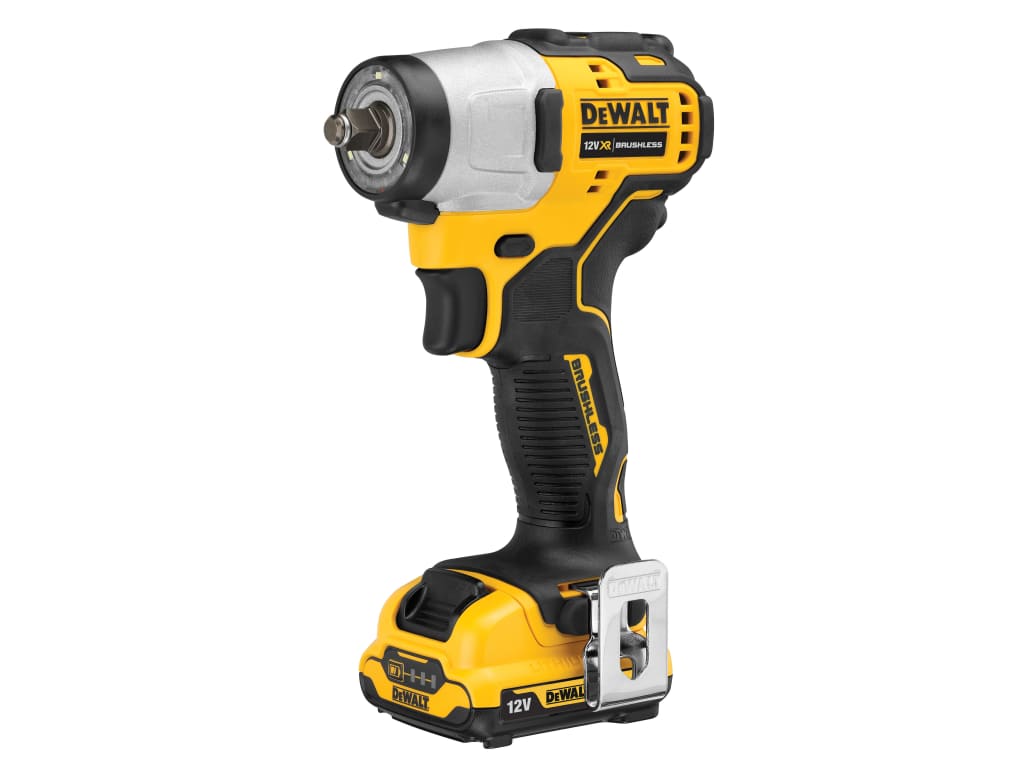DCF902D2 XR Brushless Sub-Compact 3/8in Impact Wrench 12V 2 x 2.0Ah Li-ion      