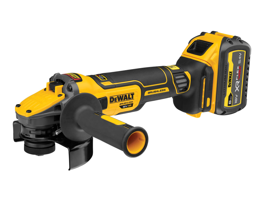 DCG409T1 XR Advantage Grinder 125mm 18V 1 x FlexVolt 6.0Ah Li-ion               