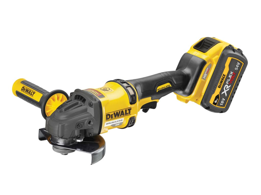 DCG418T2 XR FlexVolt Grinder 125mm 54V 2 x 2.0Ah Li-ion                         