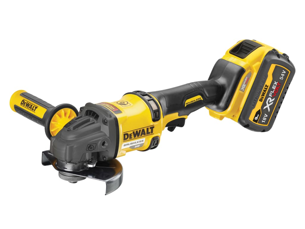 DCG418X2 XR FlexVolt Grinder 125mm 54V 2 x 3.0Ah Li-ion                         