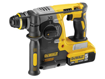 DCH273P2 XR Brushless SDS Plus 3 Mode Hammer 18V 2 x 5.0Ah Li-ion               