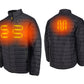 DCHJ093 Heated Lightweight Puffer Jacket - XL + 1 x 18V 2.0Ah Li-ion