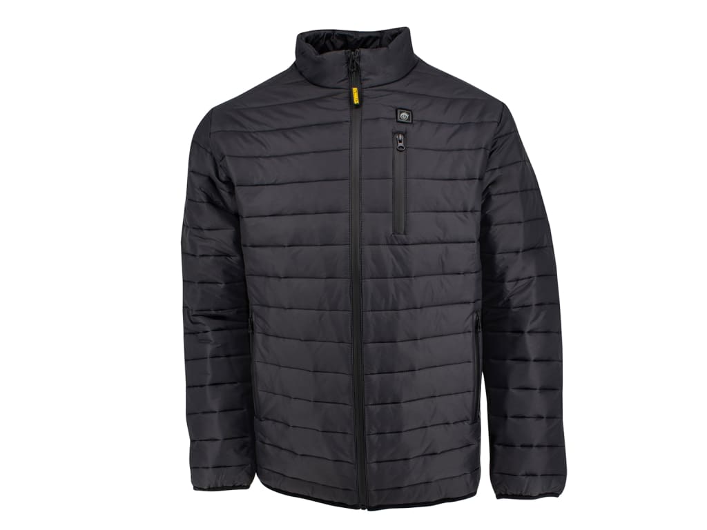 DCHJ093 Heated Lightweight Puffer Jacket - XL + 1 x 18V 2.0Ah Li-ion