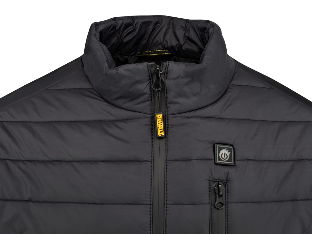 DCHJ093 Heated Lightweight Puffer Jacket - XL + 1 x 18V 2.0Ah Li-ion