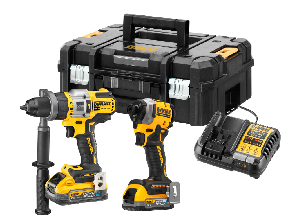 DCK2052H1 Twin Kit 18V 1 x 1.7Ah & 1 x 5.0Ah Li-ion                             
