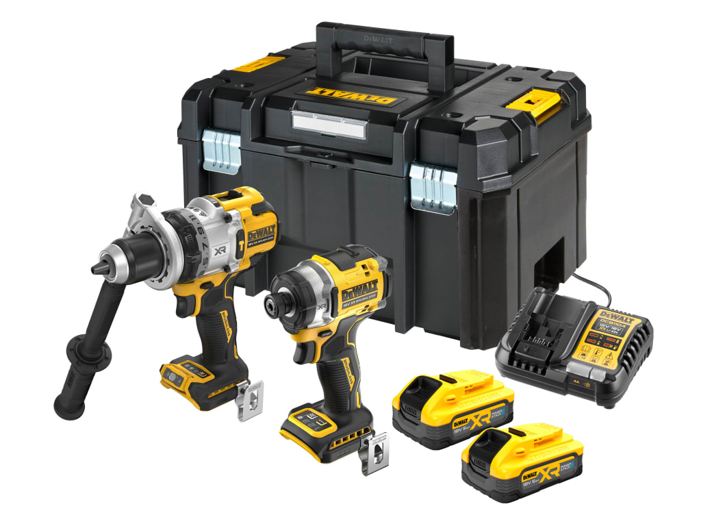 DCK2200H2T POWERSTACK™ Twin Pack 18V 2 x 5.0Ah Li-ion                           