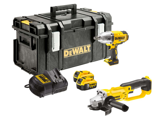 DCK269P2 XR Brushless Twin Pack 18V 2 x 5.0Ah Li-ion                            