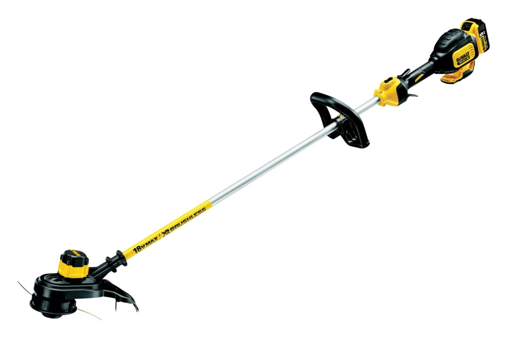 DCM561P1S XR Brushless Split Shaft String Trimmer 18V 1 x 5.0Ah Li-ion          