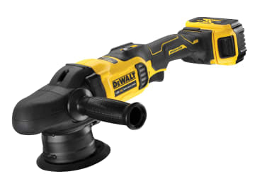 DCM848P2 XR Brushless Polisher 125mm 18V 2 x 5.0Ah Li-ion                       