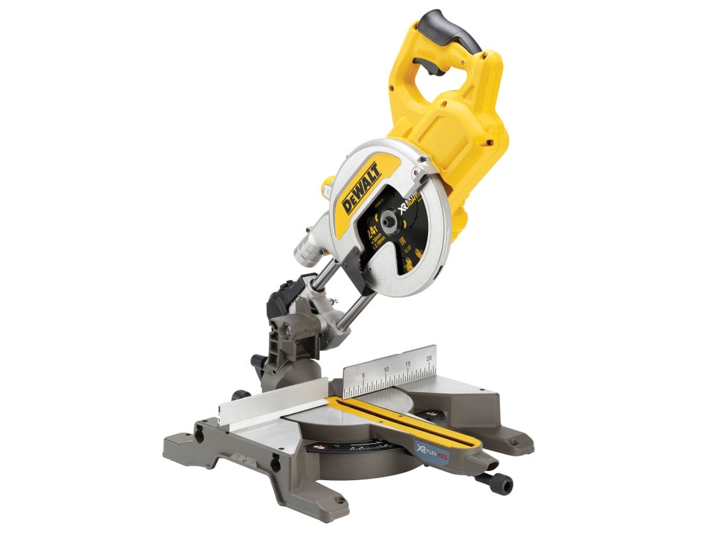 DCS777N XR FlexVolt Mitre Saw 216mm 54V Bare Unit                               