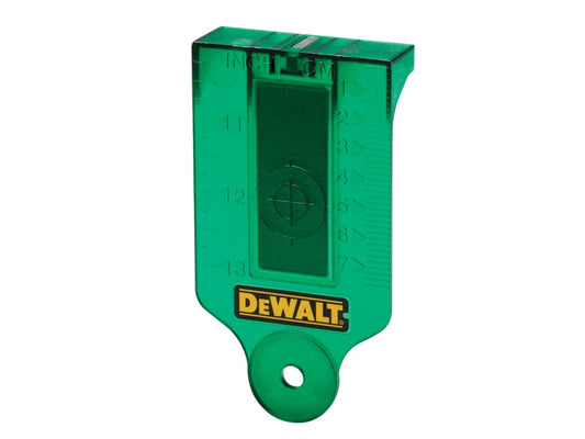 DE0730G Green Laser Target Card                                                 