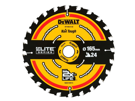 ELITE™ Series Framing Circular Saw Blade 165 x 20mm x 24T                       