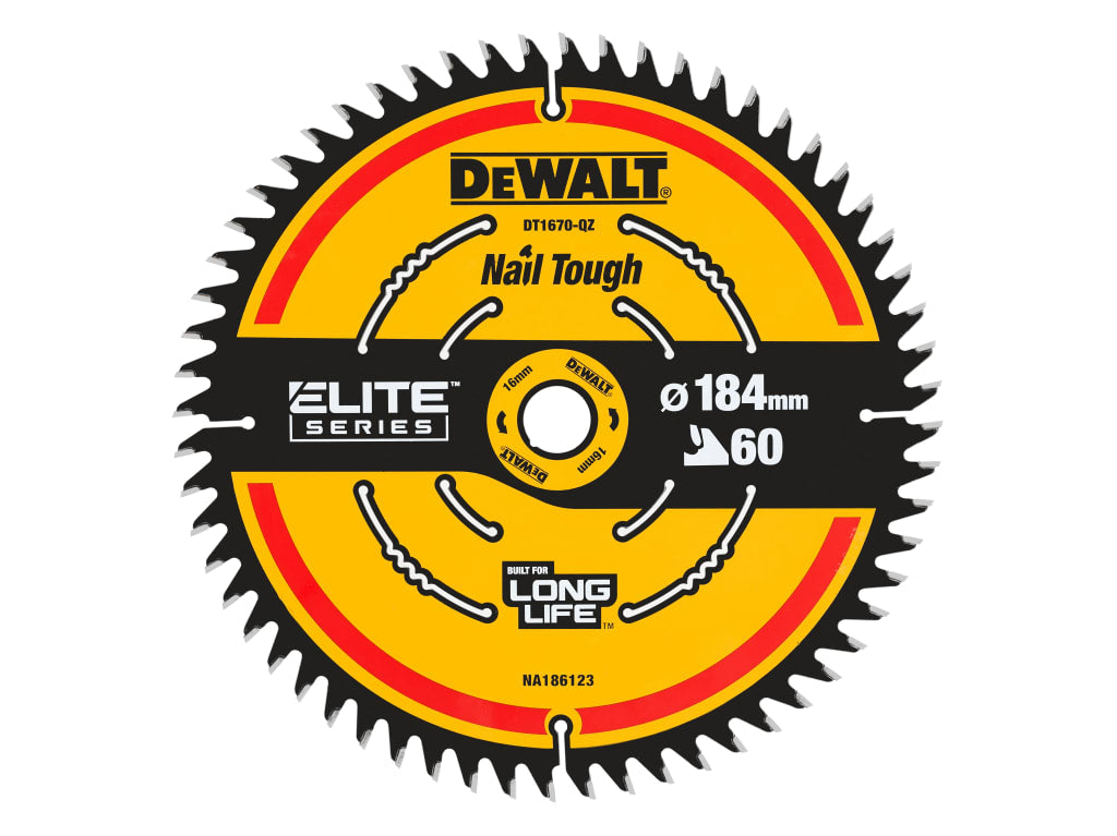 ELITE™ Series Mitre Saw Blade 184 x 16mm x 60T                                  