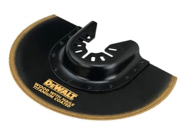 DT20711 Multi-Tool Titanium Flush Cut Blade 100mm                               