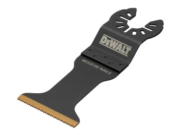 DT20736 Titanium Wood/Metal Multi-tool Blade 55 x 44mm                          