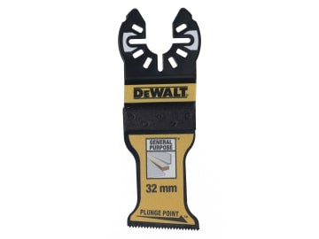 DT20774 Bi-Metal Plunge Point Multitool Blade 32mm                              