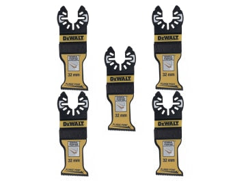 DT20776 Bi-Metal Plunge Point Multitool Blade 32mm (5 Pack)                     