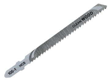 HCS Wood Jigsaw Blades Pack of 5 T101B                                          