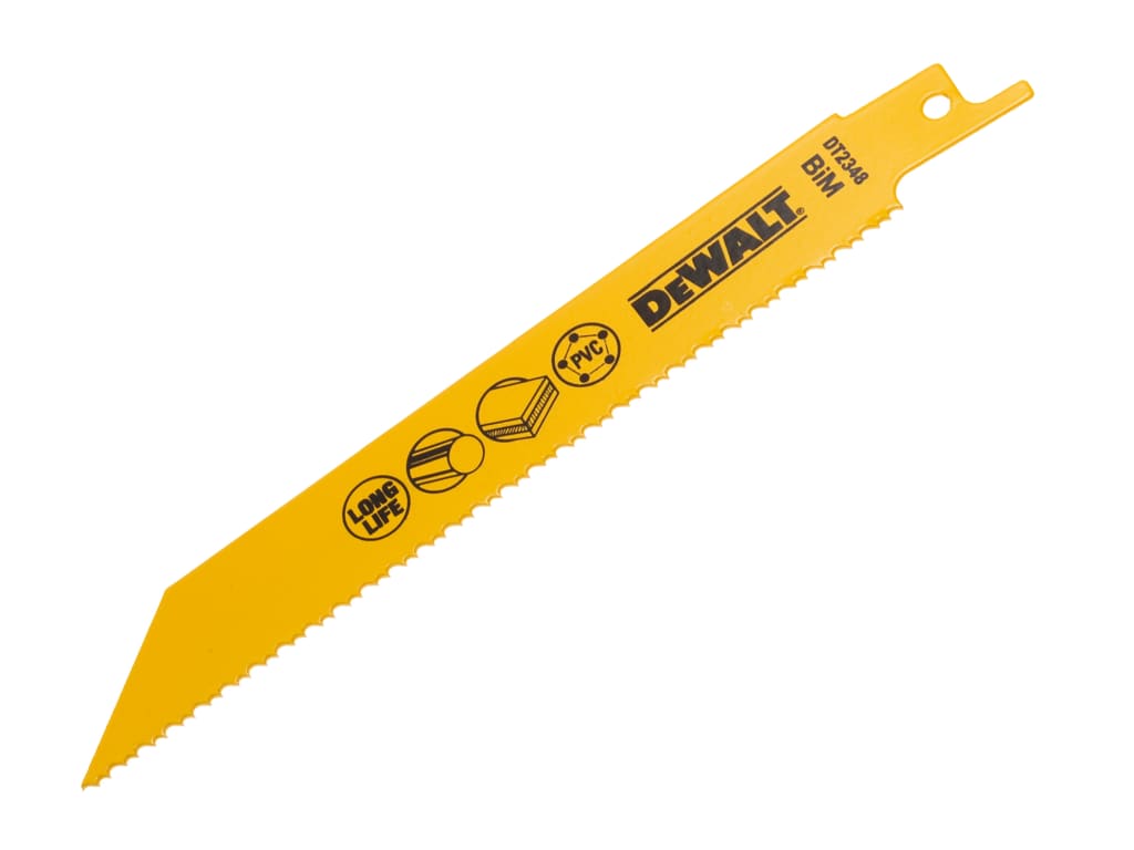 Bi-Metal Reciprocating Blade for Plastic & Pipes 152mm( Pack 5)                 