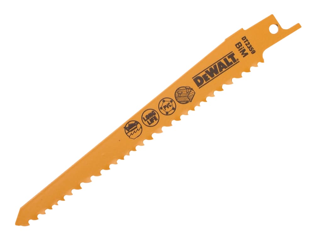 Bi-Metal Reciprocating Blade for Wood with Nails 152mm (Pack 5)                 