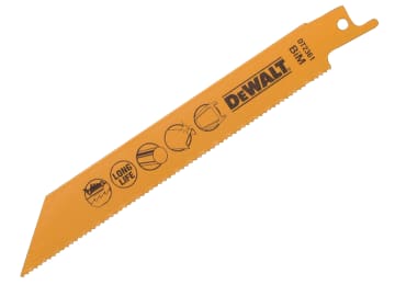 Bi-Metal Reciprocating Blade for Metal 152mm x 14 TPI (Pack 5)                  
