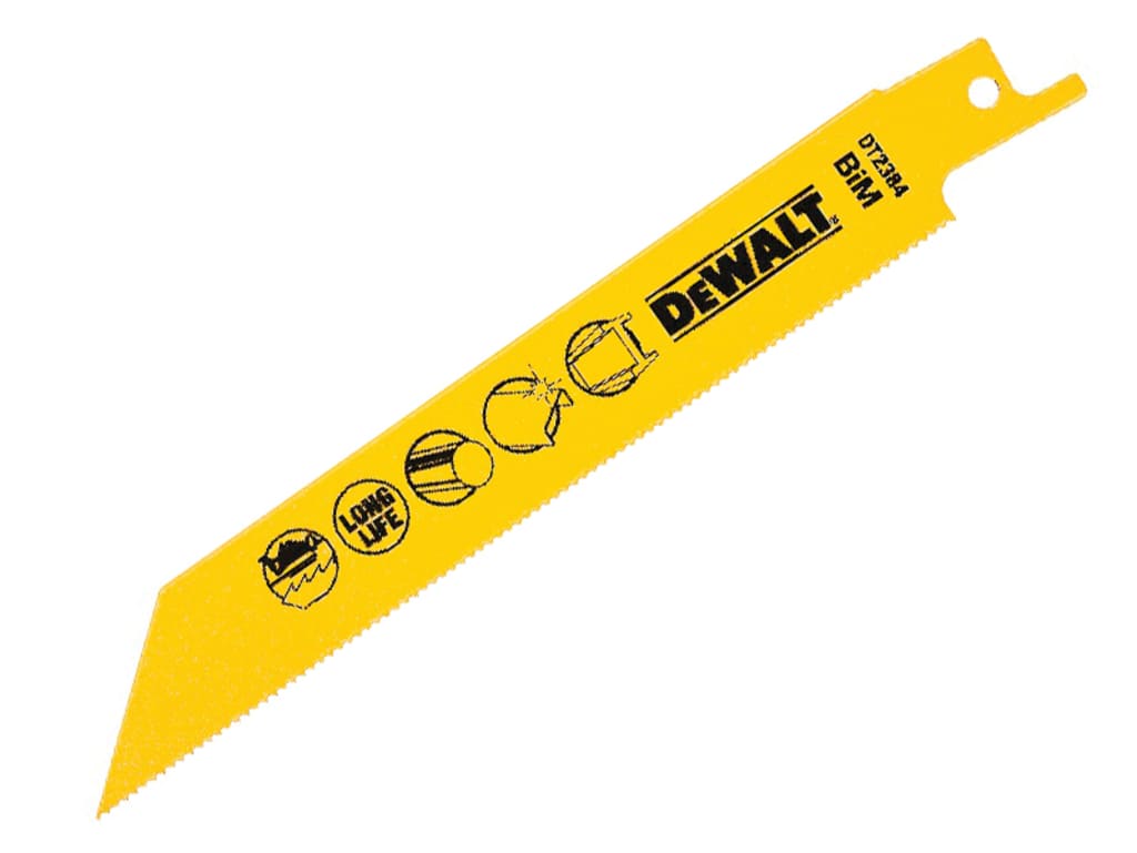 Bi-Metal Reciprocating Blade for Metal 152mm x 18 TPI (Pack 5)                  