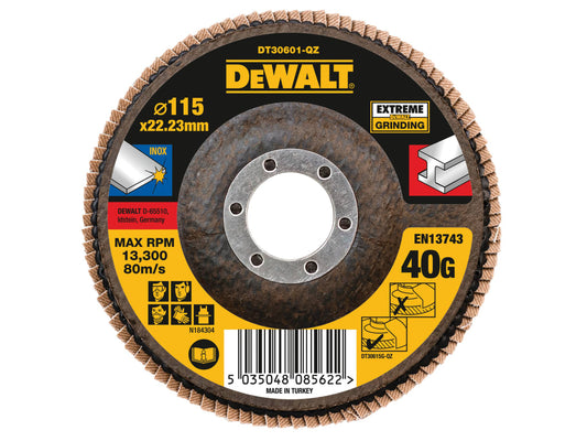 Extreme Flap Disc 115 x 22.2mm 40G                                              