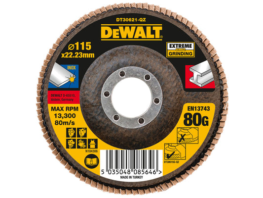 Extreme Flap Disc 115 x 22.2mm 80G                                              