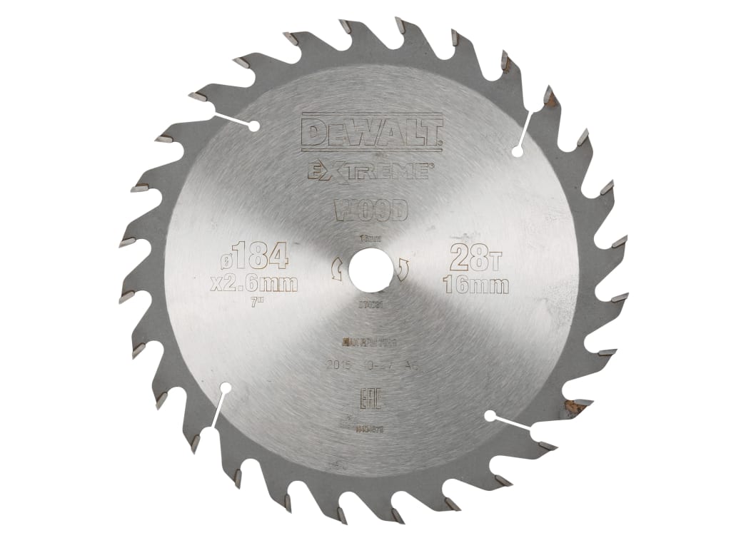 Series 40 Circular Saw Blade 184 x 16mm x 28T ATB                               