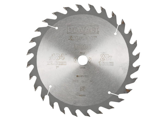 Series 40 Circular Saw Blade 184 x 16mm x 28T ATB                               