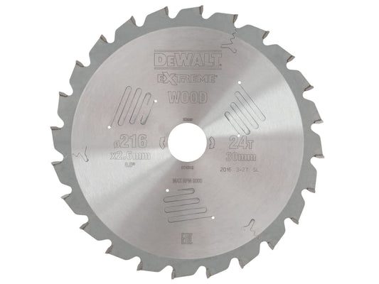 Series 60 Circular Saw Blade 216 x 30mm x 24T ATB/Neg                           