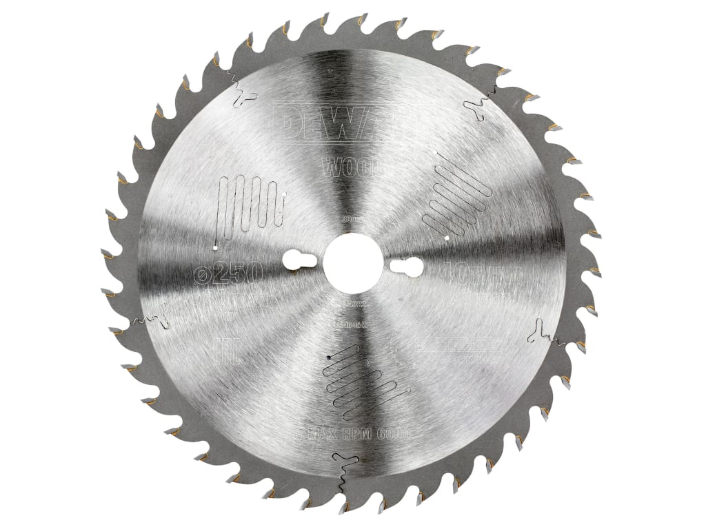 Series 60 Circular Saw Blade 250 x 30mm x 40T                                   