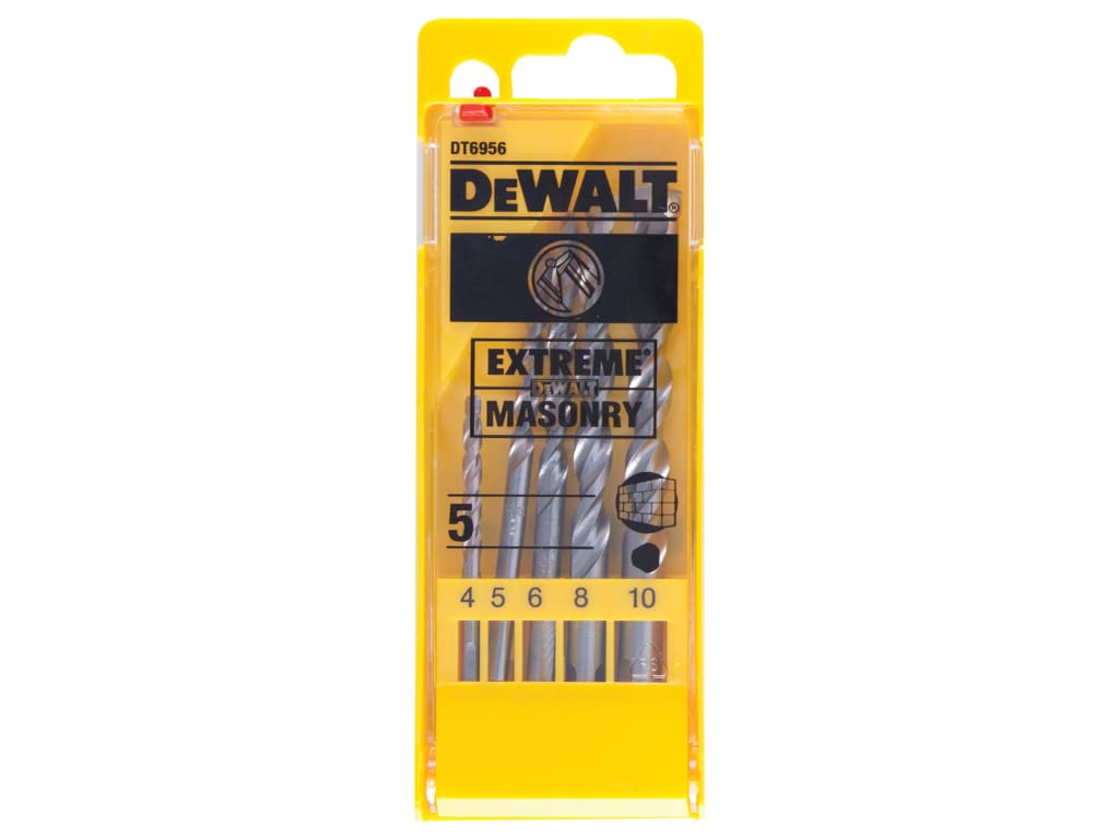 Extreme Masonry Drill Bit Set, 5 Piece                                          