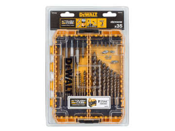 DT70756 Mixed Drill & Bit Set, 35 Piece                                         