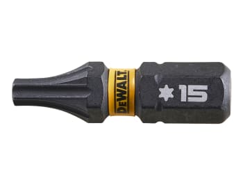 EXTREME FlexTORQ Bits T15 x 25mm (Pack 5)                                       