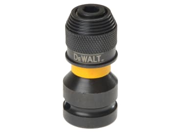DT7508 1/2in Drive to 1/4in Hex Impact Adaptor                                  
