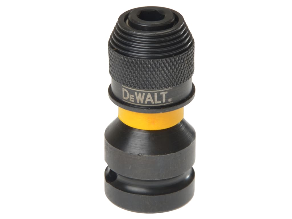 DT7508 1/2in Drive to 1/4in Hex Impact Adaptor                                  