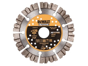 DT90294 Extreme Diamond Cutting Blade 125 x 22.23mm                             