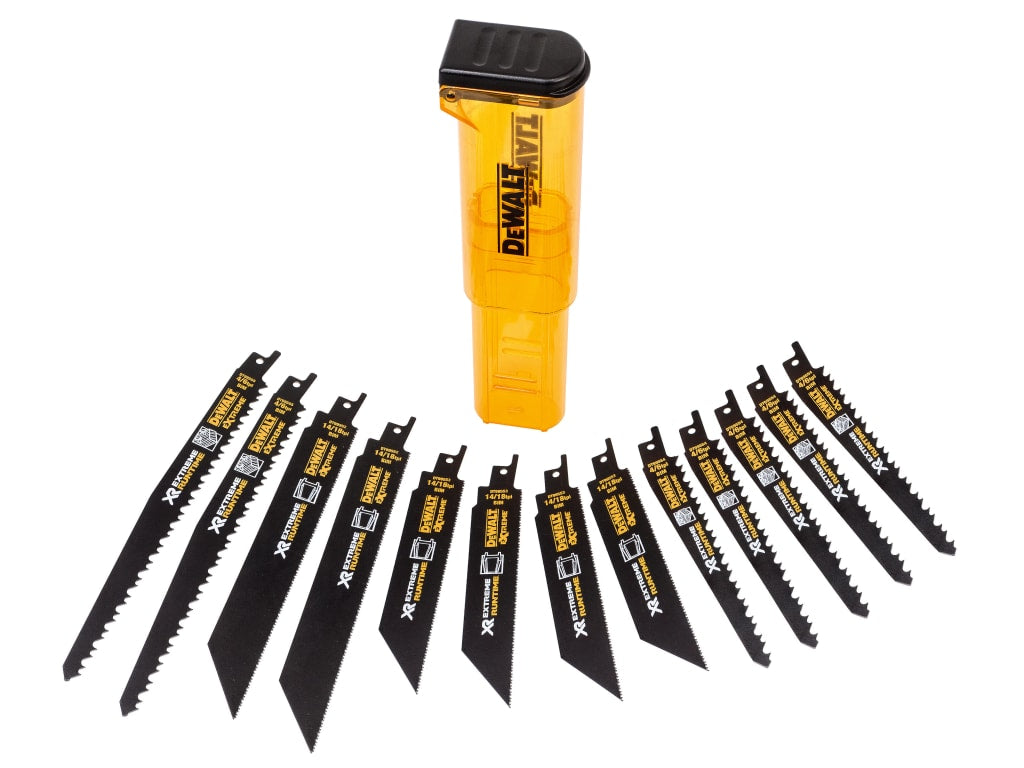 DT99550 XR Reciprocating Saw Blade Set, 13 Piece                                
